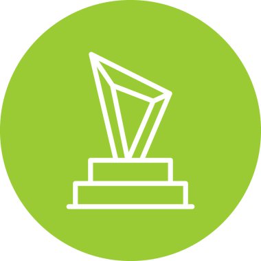 kupa simgesi vektör illüstrasyonu