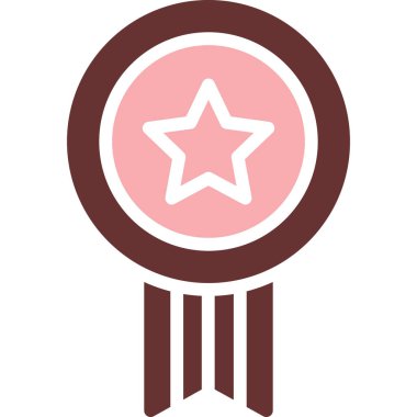 ödül rozeti simgesi vektör illüstrasyon