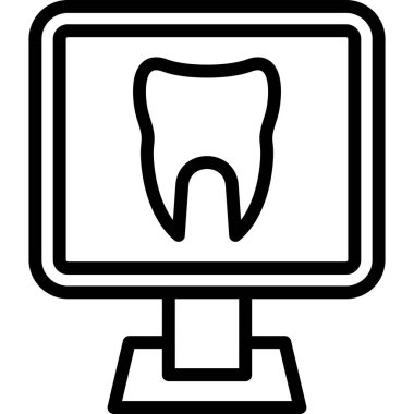 Diş simgesi, basit biçim