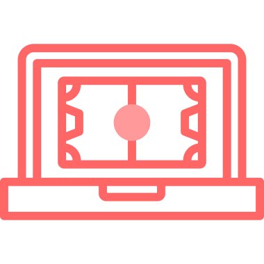 dizüstü bilgisayar resimleme izole