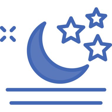 gece ay simgesi, özet biçimi