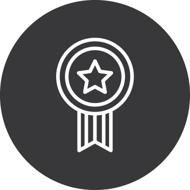 ödül rozeti simgesi taslak biçimi