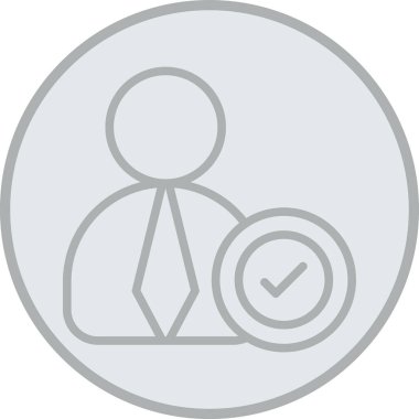 Saat ikonu olan bir iş adamı. vektör illüstrasyonu