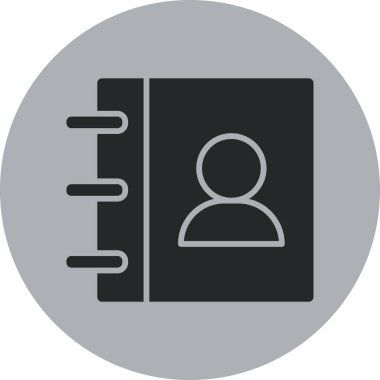 kitap simgesi vektör illüstrasyonu