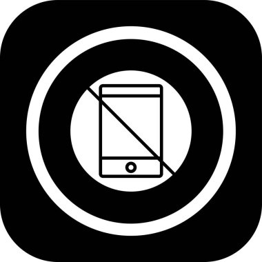 Mobil 'in eşsiz vektör simgesi