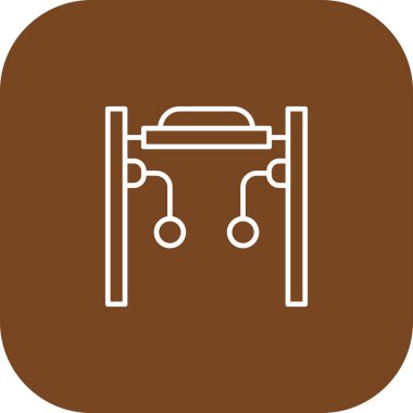 Modern b 'nin vektör illüstrasyonu eksik simgesi