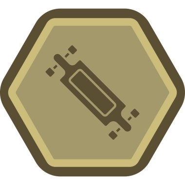 Pil. Web simgesi vektör illüstrasyonu