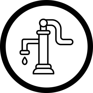 Modern b 'nin vektör illüstrasyonu simge suyundan yoksun