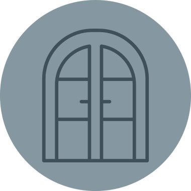 pencere simgesi vektör illüstrasyonu