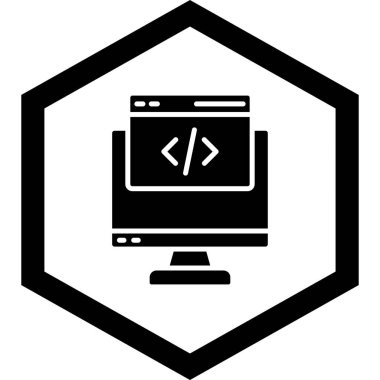 Bilgisayar kodlaması. Basit resimleme