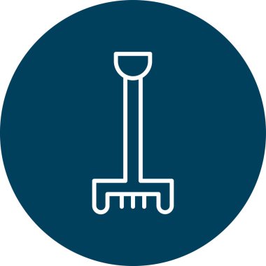 Web simge vektör çizim kürek