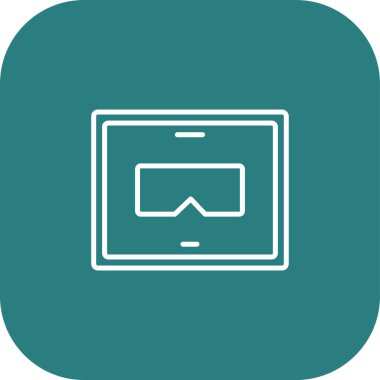 güzel kamera vektör resimleme simgesi