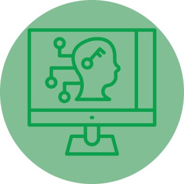 seo modern simgesinin vektör illüstrasyonu