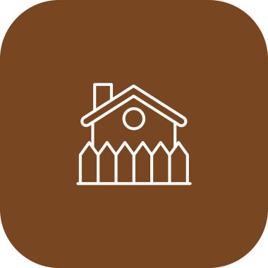 ev simgesi vektör illüstrasyonu