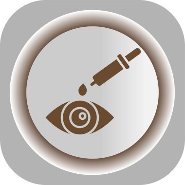 Eşsiz pusula ikonu vektör illüstrasyonu