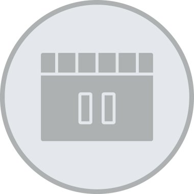 Modern simgenin vektör illüstrasyonu