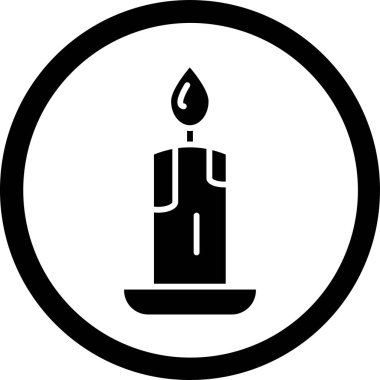 Mum. Web simgesi basit illüstrasyon