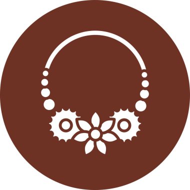 Dairesel çerçevede güzel çiçekler. vektör simgesi