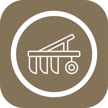 tarımsal ikon vektör illüstrasyonu