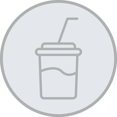 Kahve içecek vektör simgesi