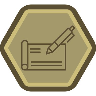 Bir b simgesinin vektör illüstrasyonu