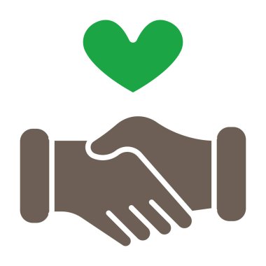 bağış vektörü rengi modern simge