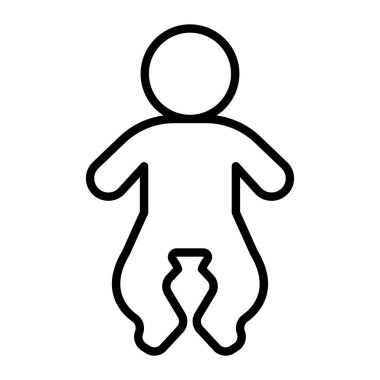 hamile adam simgesi, taslak biçimi