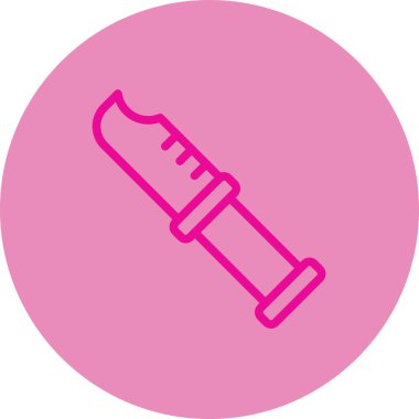 Tek bir simgenin vektör illüstrasyonu