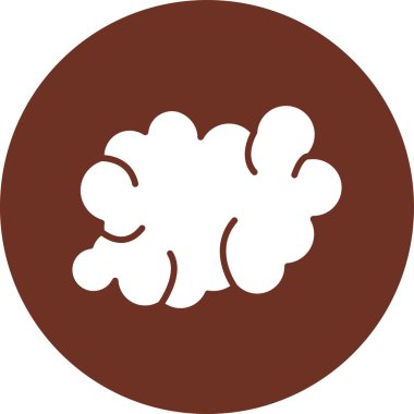 Bir mantar simgesinin vektör çizimi