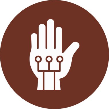 İngiliz anahtarlı eller. vektör illüstrasyonu