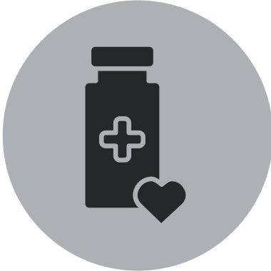 Tıp simgesi vektör illüstrasyonu