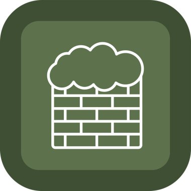 bulut simgesi, vektör illüstrasyonu