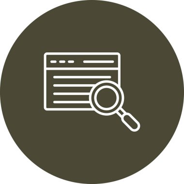 seo modern simgesinin vektör illüstrasyonu