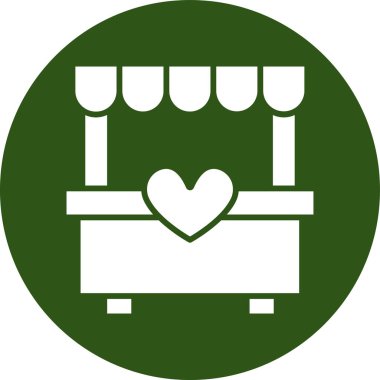 Bir kalbin vektör illüstrasyonu