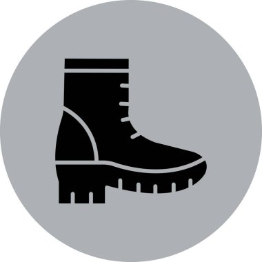 Çizme ikonu vektör illüstrasyonu