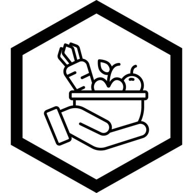 bitki simgesi vektör illüstrasyonu