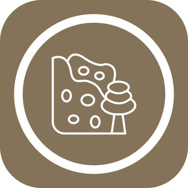 Gıda simgesinin vektör illüstrasyonu