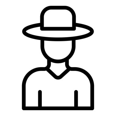 Şapkalı Avatar Adam