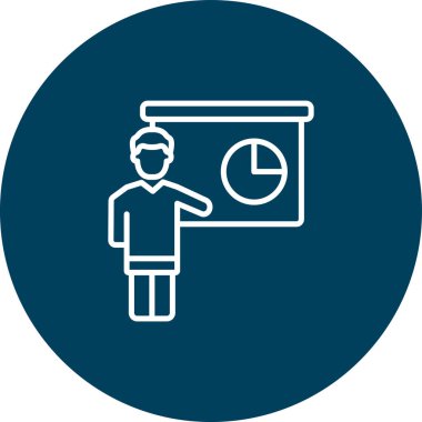 Saat. Web simgesi basit illüstrasyon