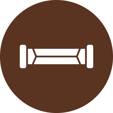 Göğüs Genişletici simgesi, vektör illüstrasyonu