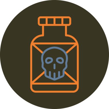 Modern simgenin vektör illüstrasyonu