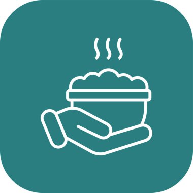 Eşsiz sıcak vektör simgesi