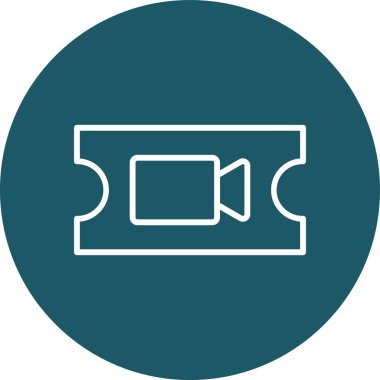 Benzersiz Batarya Vektör Satırı Simgesi