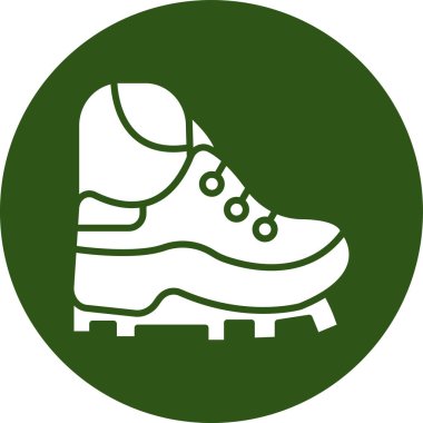 Futbol simgesi, vektör illüstrasyonu