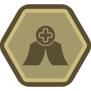 Modern simgenin vektör illüstrasyonu