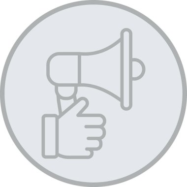 Hoparlör vektör çizgisi simgesi, imza, beyaz arkaplan üzerindeki illüstrasyon, düzenlenebilir vuruşlar