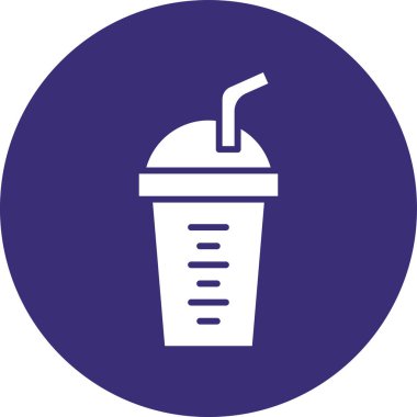 içki ikonu vektör illüstrasyonu