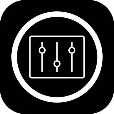 Vektör illüstrasyonu, silo simgesi