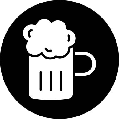 bira bardağı simgesi ana hatlarıyla iç
