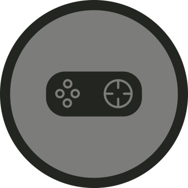 vector illustration of remote control modern icon